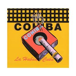 Cohiba by Steve Kaufman (1960-2010)