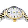 Image 6 : Rolex Mens 2 Tone 14K Mother Of Pearl Diamond 36MM Datejust Wristwatch