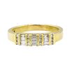 Image 2 : 0.70 ctw Diamond Ring - 18KT Yellow Gold