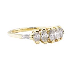 0.80 ctw Diamond Ring - 14KT Yellow Gold