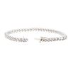 Image 3 : 2.05 ctw Diamond S Style Tennis Bracelet" - 14KT White Gold"