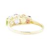 Image 3 : 3.00 ctw Rainbow-Colored Gemstone Ring - 10KT Yellow Gold