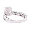 Image 3 : 1.48 ctw Diamond Ring - 18KT White Gold