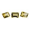 Image 1 : 21.21 ctw.Natural Emerald Cut Citrine Quartz Parcel of Three