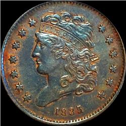 1835 Classic Head Half Cent CLOSELY UNCIRCULATED