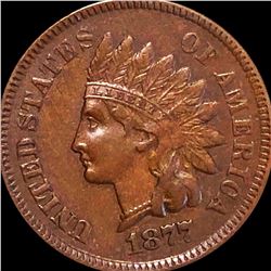 1877 Indian Head Penny CLOSELY UNCIRCULATED