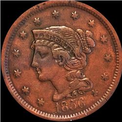 1856 Braided Hair Large Cent LIGHTLY CIRCULATED