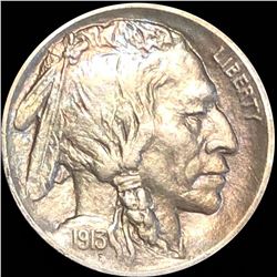 1913-S Type 1 Buffalo Nickel NEARLY UNCIRCULATED