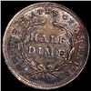 Image 2 : 1840 Seated Half Dime CLOSELY UNCIRCULATED
