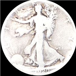 1920-S Walking Half Dollar NICELY CIRCULATED