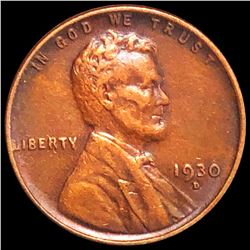 1930-D Lincoln Wheat Penny CLOSELY UNC