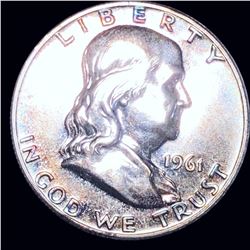 1961 Franklin Half Dollar GEM PROOF