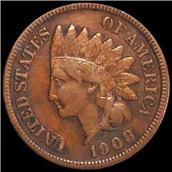 1908-S Indian Head Penny NICELY CIRCULATED