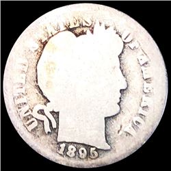 1895-O Barber Silver Dime NICELY CIRCULATED
