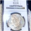 Image 1 : 1898-O Morgan Silver Dollar NGC - MS 63 DPL