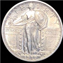 1917 Type 1 Standing Quarter UNCIRCULATED