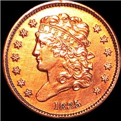 1835 Classic Head Half Cent UNCIRCULATED