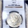 Image 1 : 1924-S Silver Peace Dollar NGC - MS62