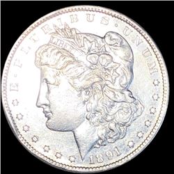 1891-CC Morgan Silver Dollar CLOSELY UNCIRCULATED