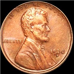 1930-D Lincoln Wheat Penny CLOSELY UNCIRCULATED