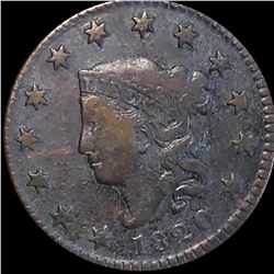 1820 Coronet Head Large Cent LIGHTLY CIRCULATED