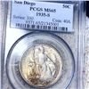 Image 1 : 1935-S San Diego Half Dollar PCGS - MS65