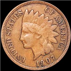 1907 Indian Head Penny NICELY CIRCULATED