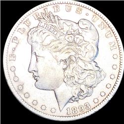 1893-CC Morgan Silver Dollar XF
