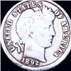 Image 1 : 1892 Barber Silver Dime NICELY CIRCULATED