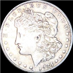 1921-S Morgan Silver Dollar LIGHTLY CIRCULATED