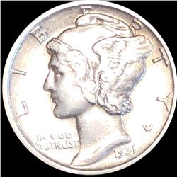 1931-D Mercury Silver Dime UNCIRCULATED
