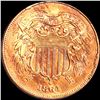 Image 1 : 1864 Two Cent Piece UNCIRCULATED