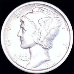 1919 Mercury Silver Dime CLOSELY UNCIRCULATED