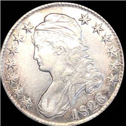 1826 Capped Bust Half Dollar NEARLY UNCIRCULATED