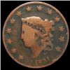 Image 1 : 1831 Coronet Head Large Cent NICELY CIRCULATED