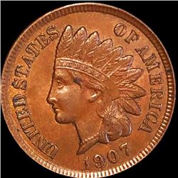 1907 Indian Head Penny CLOSELY UNCIRCULATED