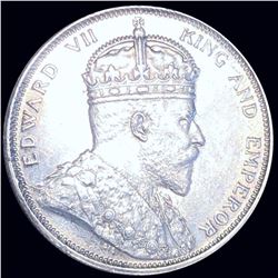 1903 Edward VII Silver Dollar UNCIRCULATED