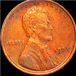 1925 Lincoln Wheat Penny LIGHTLY CIRCULATED