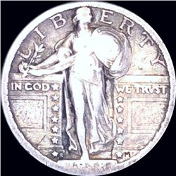 1918-S Standing Liberty Quarter NICELY CIRCULATED
