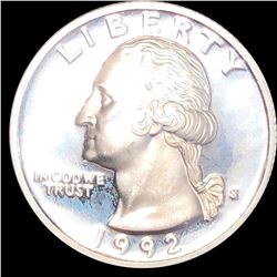 1992-S Washington Quarter CHOICE PROOF