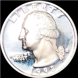 1992-S Washington Quarter CHOICE PROOF