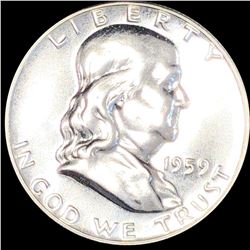 1959 Franklin Half Dollar GEM PROOF