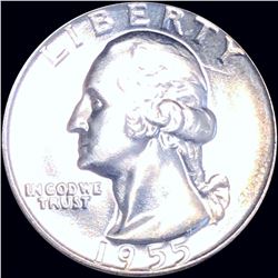 1955 Washington Silver Quarter GEM PROOF