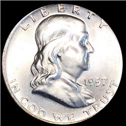 1957-D Franklin Half Dollar UNCIRCULATED