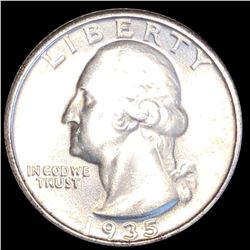 1935 Washington Silver Quarter UNCIRCULATED