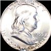 Image 1 : 1955 Franklin Half Dollar CLOSELY UNCIRCULATED