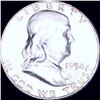 Image 1 : 1954-S Franklin Half Dollar CLOSELY UNCIRCULATED