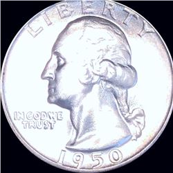1950 Washington Silver Quarter GEM PROOF