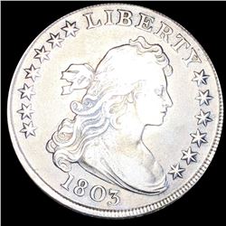 1803 Draped Bust Dollar ABOUT UNCIRCULATED