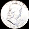 Image 1 : 1961 Franklin Half Dollar CLOSELY UNCIRCULATED